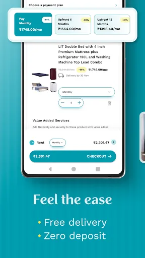 Скриншот 3 — Furlenco: Rent & Buy Furniture