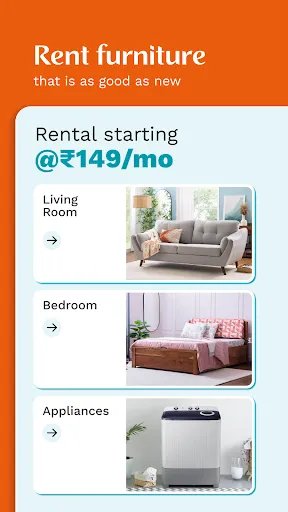 Скриншот 6 — Furlenco: Rent & Buy Furniture