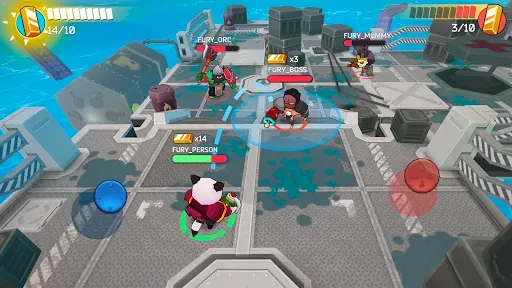 Скриншот 5 — Fury Wars игры стрелялки
