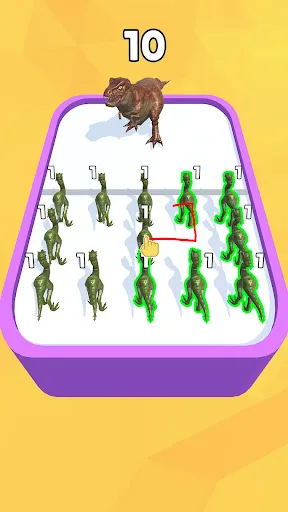 Скриншот 3 — Merge Master: Dinosaur Monster
