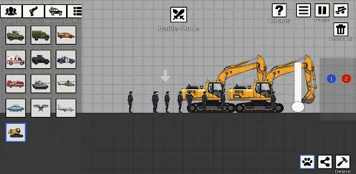 Скриншот 1 — Modern War Sim: Sandbox Battle