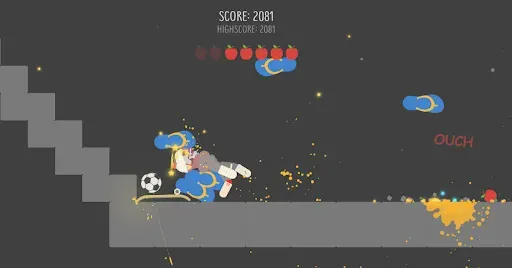 Скриншот 2 — Ragdoll Fall Sim: Sandbox Drop