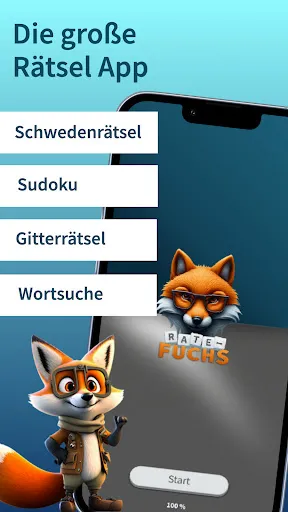 Скриншот 1 — Rate-Fuchs Kreuzworträtsel