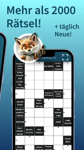 Скриншот 2 — Rate-Fuchs Kreuzworträtsel