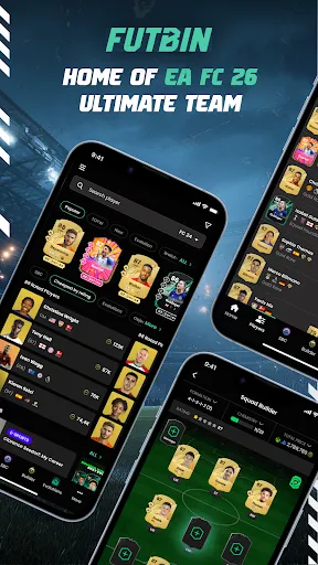 Скриншот 1 — FUTBIN FC 26 Evolutions & More