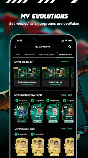 Скриншот 5 — FUTBIN FC 26 Evolutions & More