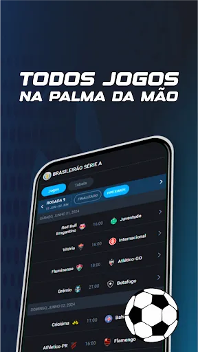 Скриншот 1 — Futebol Ao Vivo