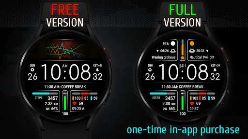 Скриншот 2 — Basic Digital Watch Face