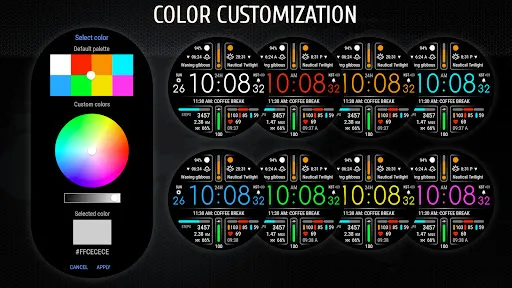 Скриншот 5 — Basic Digital Watch Face