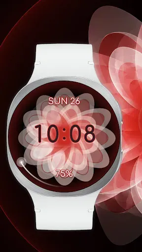 Скриншот 3 — Animated Flower Watch Face