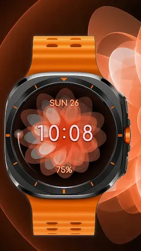 Скриншот 4 — Animated Flower Watch Face