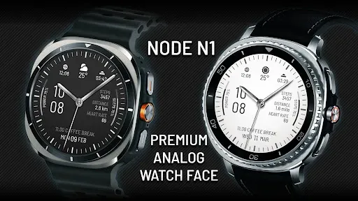 Скриншот 6 — Node N1 Analog Watch Face
