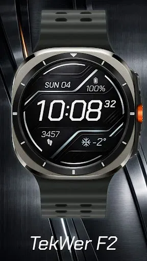 Скриншот 8 — TekWer F2 Digital Watch Face