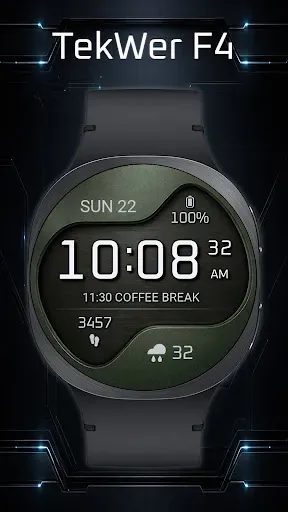 Скриншот 3 — TekWer F4 Digital Watch Face
