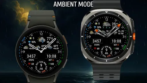 Скриншот 5 — Weather watch face W3.5