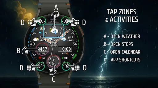 Скриншот 7 — Weather watch face W3.5
