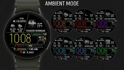 Скриншот 5 — Weather watch face W6.5