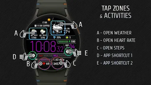 Скриншот 8 — Weather watch face W6.5