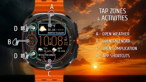 Скриншот 7 — Weather watch face W8.5