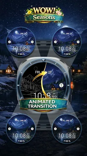 Скриншот 2 — WOW! Seasons Watch Face