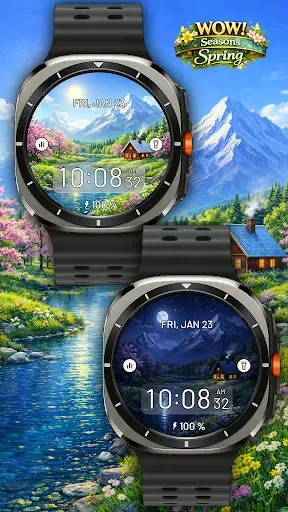 Скриншот 3 — WOW! Seasons Watch Face
