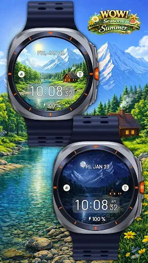 Скриншот 4 — WOW! Seasons Watch Face