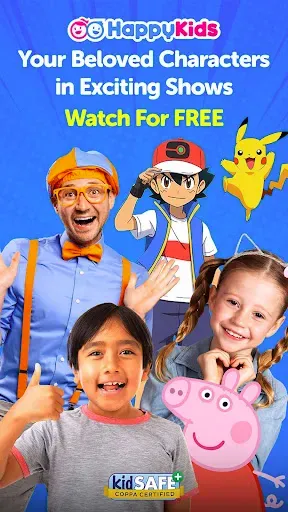 Скриншот 1 — HappyKids - Kid-Safe Videos