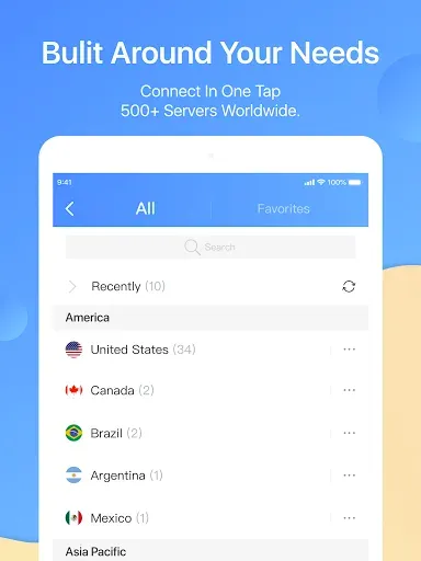 Скриншот 7 — FlyVPN - Secure & Fast VPN