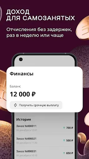 Скриншот 3 — Flowwow для курьеров