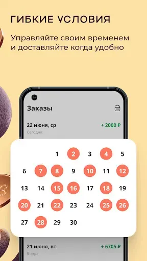 Скриншот 4 — Flowwow для курьеров
