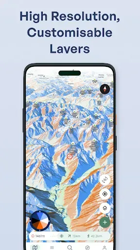 Скриншот 6 — Outmap: Ski & Snowboard Maps