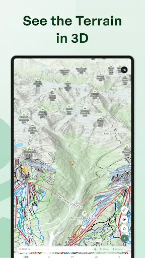 Скриншот 8 — Outmap: Ski & Snowboard Maps