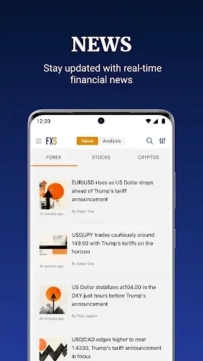 Скриншот 3 — FXS – Новости Форекс и крипто