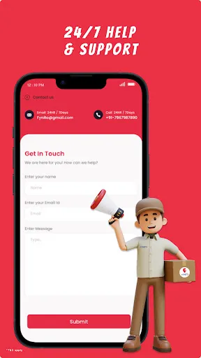 Скриншот 1 — Fynito Delivery Partner