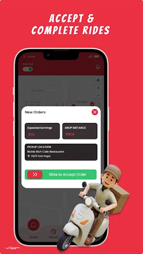 Скриншот 2 — Fynito Delivery Partner