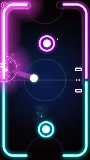 Скриншот 1 — Neon Hockey