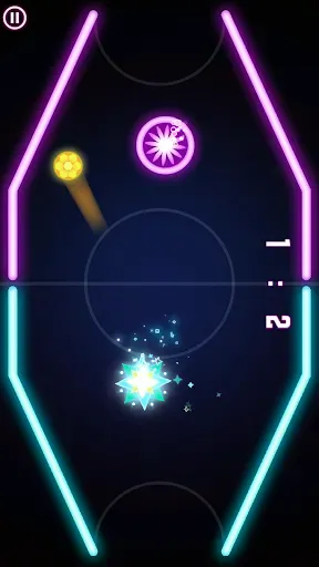Скриншот 3 — Neon Hockey