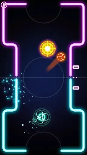 Скриншот 5 — Neon Hockey