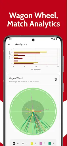 Скриншот 3 — CricScorer-Cricket Scorer App