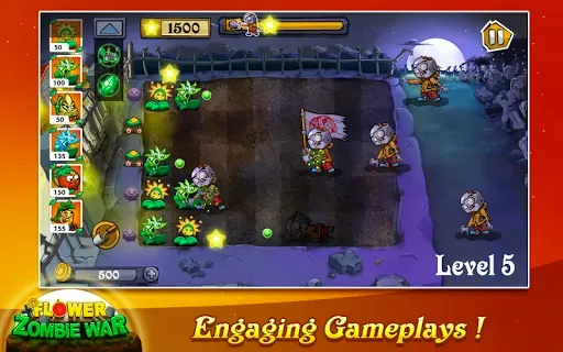 Скриншот 2 — Flower zoombie war