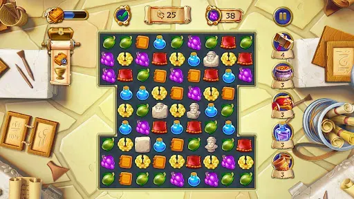 Скриншот 8 — Jewels of Rome Империя 3 в ряд