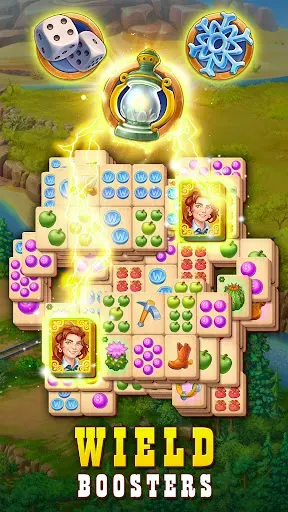 Скриншот 2 — Sheriff of Mahjong: Tile Match