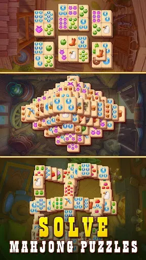 Скриншот 3 — Sheriff of Mahjong: Tile Match