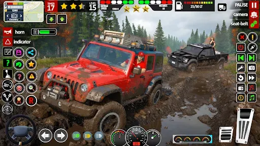 Скриншот 3 — Offroad Jeep Cargo Simulator