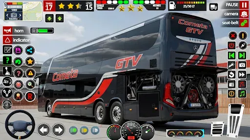 Скриншот 4 — Offroad Coach Bus 3D