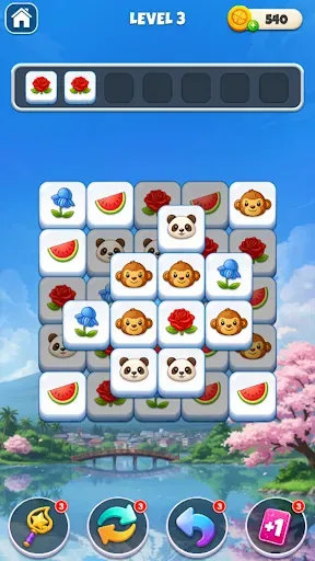 Скриншот 1 — Tile Triple Match Puzzle Game