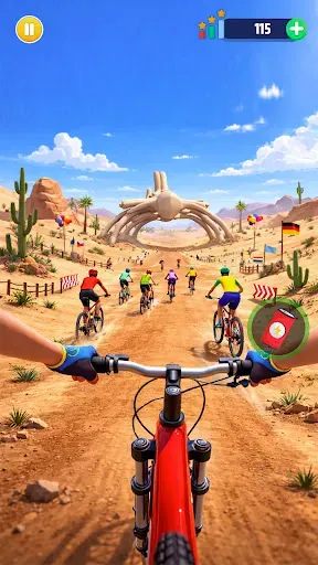 Скриншот 4 — Bmx Bike Race Cycle Stunt Game