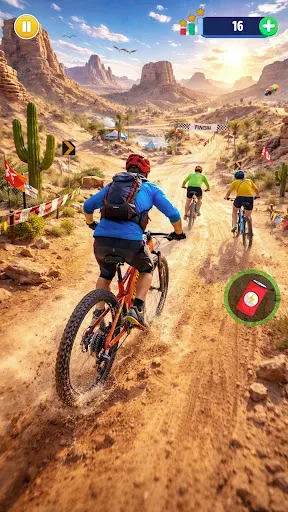 Скриншот 7 — Bmx Bike Race Cycle Stunt Game