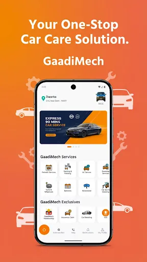 Скриншот 2 — GaadiMech: Express Car Service