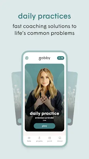Скриншот 2 — Gabby - Coaching & Meditation